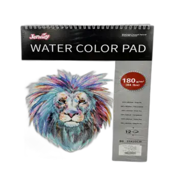 WATER COLOUR PAD- בלוק לצבעי מים 180 גרם 12 דף B4