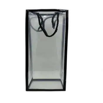 שקית ליין שקופה מפלסטיק קשיח- 13X34X9