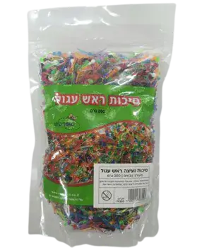 סיכות פלסטיק לנעיצה בקלקר- צבעוני