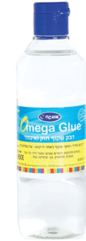 דבק פלסטי שקוף 500 גר'