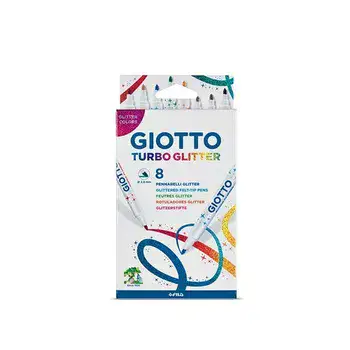 טושים צבעוניים נצנצים – GIOTTO