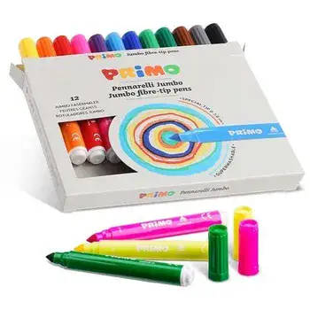 טושים דקים 12 יח' – PRIMO