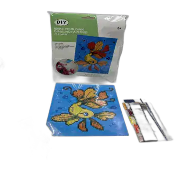 ערכת יצירה להכנת תמונה מיהלומים 16X20- דג