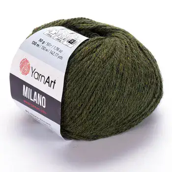 YARNART-MILANO-צמר מילנו-ירוק 874