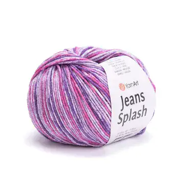 JEANS-SPLASH- חוט סריגה יארן ארט ג’ינס ספלאש מתחלף- 949