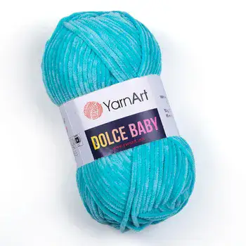 YARNART-DOLCE-BABY-חוט קטיפה דק דולצ'ה -746