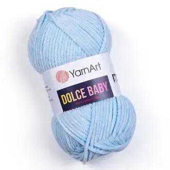 YARNART-DOLCE-BABY-חוט קטיפה דק דולצ'ה -749