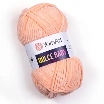 YARNART-DOLCE-BABY-חוט קטיפה דק דולצ'ה -773