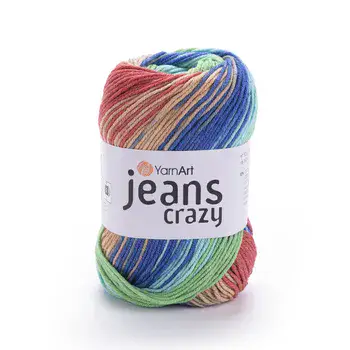 YARNART-JEANS-CRAZY-חוט ג'ינס קרייזי מתחלף-8209