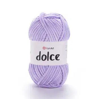 צמר קטיפה איכותי דולצ'ה- YARNART-DOLCE בצבע סגול -744