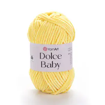 YARNART-DOLCE-BABY-חוט קטיפה דק דולצ'ה -761
