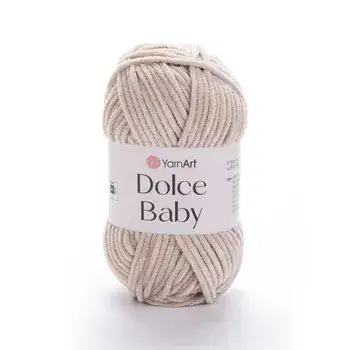YARNART-DOLCE-BABY-חוט קטיפה דק דולצ'ה 771