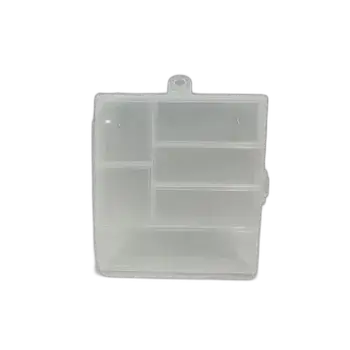 קופסאת פלסטיק מחולקת ל6 תאים