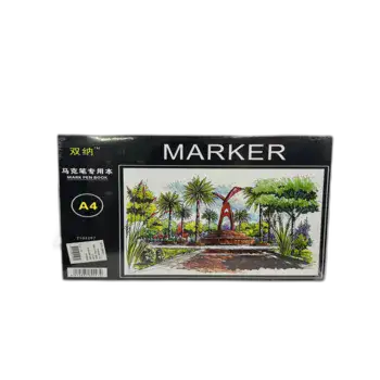 בלוק לטושי אלכוהל- MARKER PAD A4