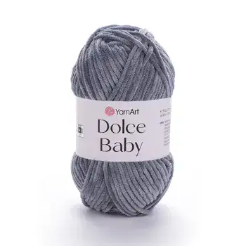YARNART-DOLCE-BABY-חוט קטיפה דק דולצ'ה 760