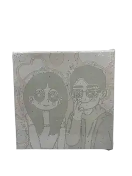 חיסול- צביעה במספרים 20X20- זוג