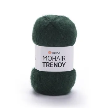 YARNART-MOHAIR-TRENDY-חוט סריגה עם 50% אנגורה- צבע בקבוק 108