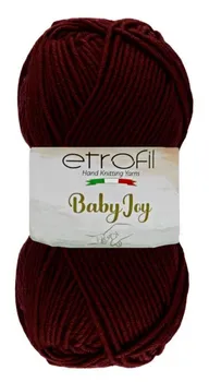 Baby JOY- צמר בייבי- אנטיפילנג בצבע- בורודו 80039