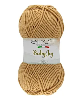 Baby JOY- צמר בייבי- אנטיפילנג בצבע- חום 80073