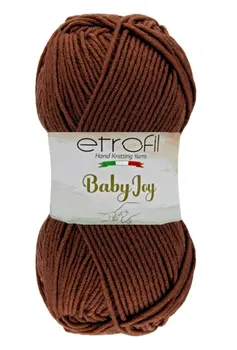 Baby JOY- צמר בייבי- אנטיפילנג בצבע- חום 80071