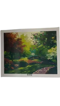 ערכה ליצירה- ציור במספרים על קנווס 40X50 נוף 6352