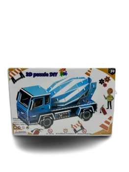 מבצע-הרכבה מקרטון כיפית וקלה- A5 - מערבל בטון