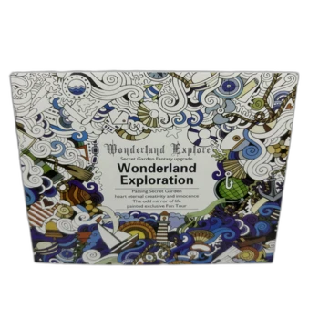 חוברת צביעה- Wonderland Exploration