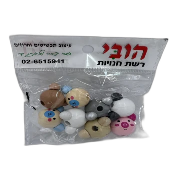 חרוזי בובות מעץ