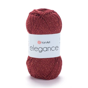 YARNART-ELEGANCE-חוט צמר לסריגה 88% כותנה 12% ויסקוזה /לורקס-122