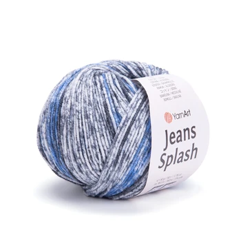 JEANS-SPLASH- חוט סריגה יארן ארט ג’ינס ספלאש מתחלף- 947