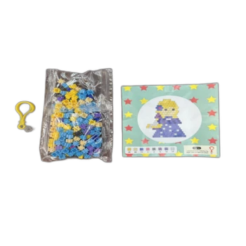ערכה להכנת דמות מלוגו למחזיק מפתחות -נסיכה