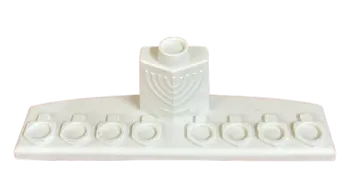 חנוכיה מבמבוק לצביעה וקישוט- חנוכיה