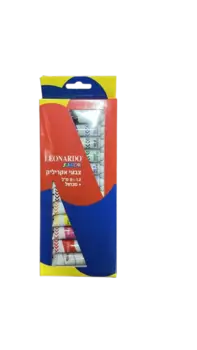 סט צבעי אקריליק פשוט ליצירה