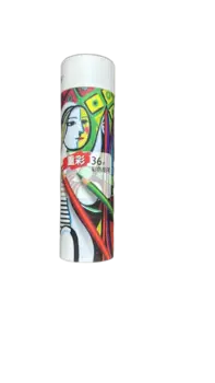 כוס 36 עפרונות צבעוניים