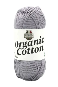 Organic Cotton-חוט כותנה בצבע-79214 אפור