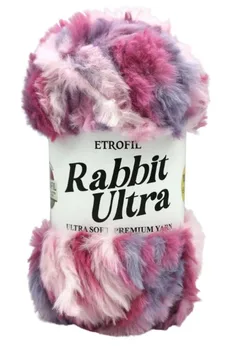 Rabbit Ultra- צמר פרווה מחליף צבעים-T050