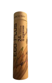 24 עפרונות צבעוניים בקופסא של חברת MARCO