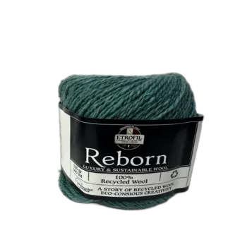 100% צמר REBORN- בגוון טורכיז