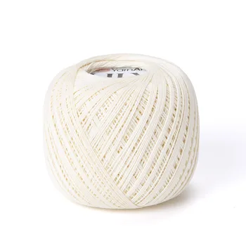 חוט כותנה לילי Lily- בצבע שמנת 0326