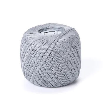 חוט כותנה לילי Lily- בצבע אפור 5326