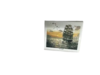 ערכה ליצירה- ציור במספרים על קנווס 40X30- סירה 6006