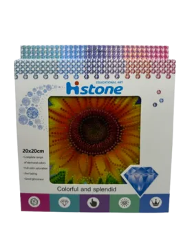 הכנת תמונת שיבוץ יהלומים 20X20- חמניה