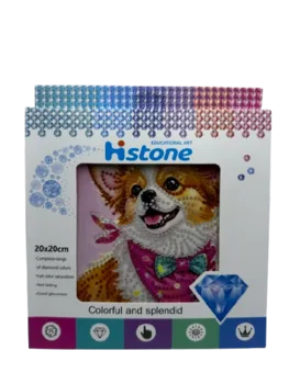 הכנת תמונת שיבוץ יהלומים 20X20- כלב