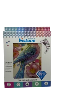 הכנת תמונת שיבוץ יהלומים 21X25- ציפור