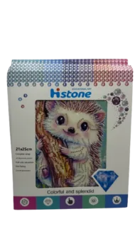 הכנת תמונת שיבוץ יהלומים 21X25- קיפוד