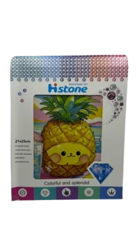 הכנת תמונת שיבוץ יהלומים 21X25- אננס