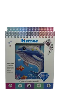 הכנת תמונת שיבוץ יהלומים 21X25- דולפין