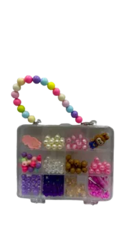 קופסאת חריזה מתוקה בצבעי ורוד סגול