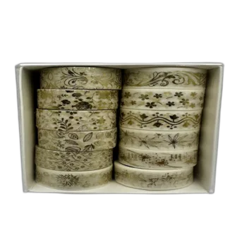 סט 12 וואשי טיפ מהממים - בצבע זהב