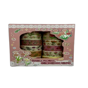 סט 10 וואשי טיפ מהממים - פרחים